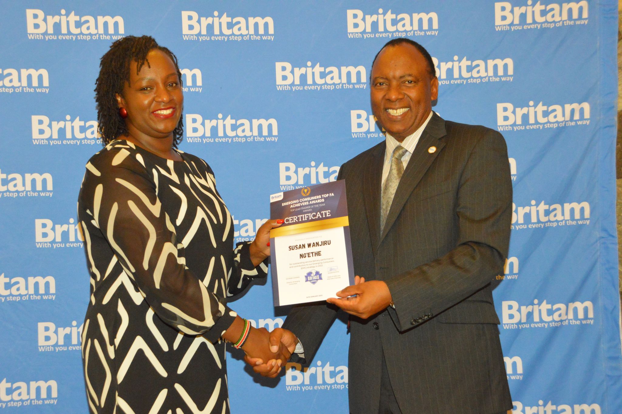 Britam Emerging Consumers Fetes Top Financial Advisors